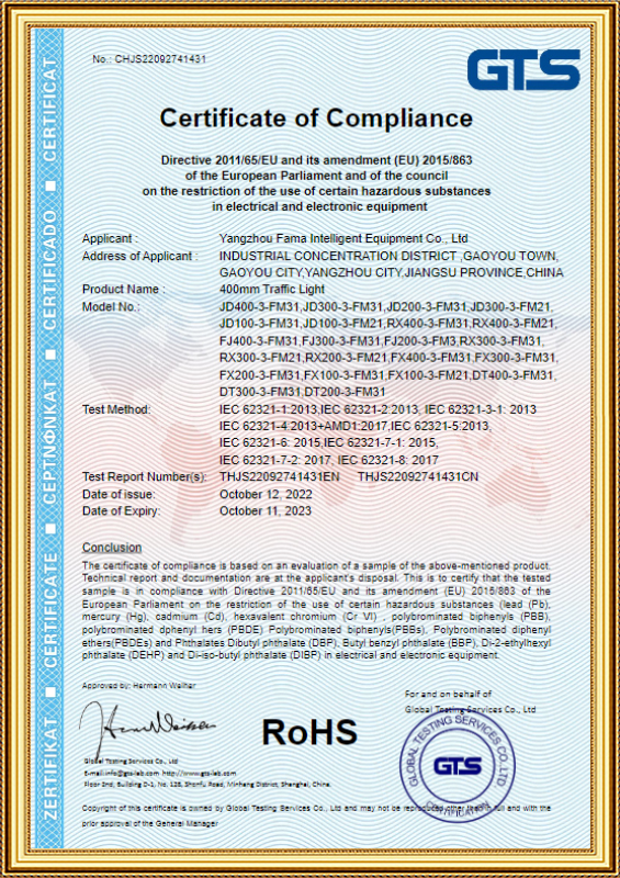 Konformit&auml;tszertifikat