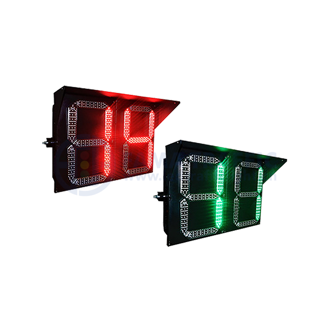800 x 600 mm zweifarbiger zweistelliger LED-Countdown-Timer, PC-Gehäuse