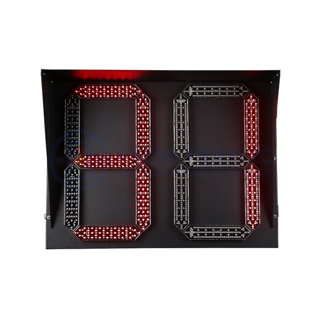 800 x 600 mm zweistelliger zweifarbiger Verkehrs-Countdown-Zähler