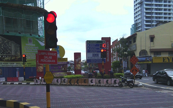 Ampelprojekt in Malaysia