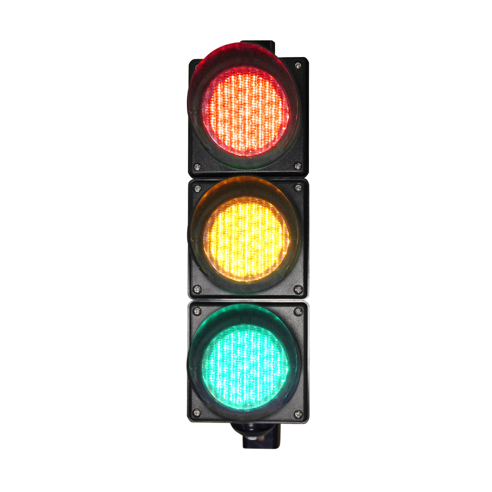 Niedrigleistungs-Ampel mit roter/gelber/grüner Vollkugel