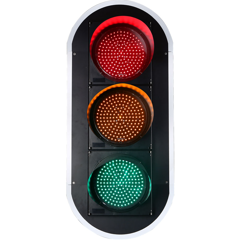 Niedrigleistungs-Ampel mit roter/gelber/grüner Vollkugel