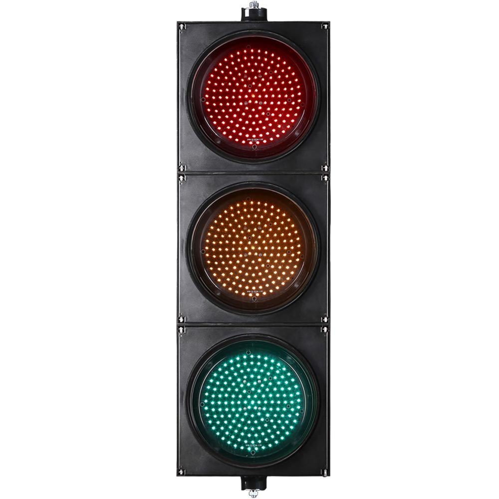 Niedrigleistungs-Ampel mit roter/gelber/grüner Vollkugel