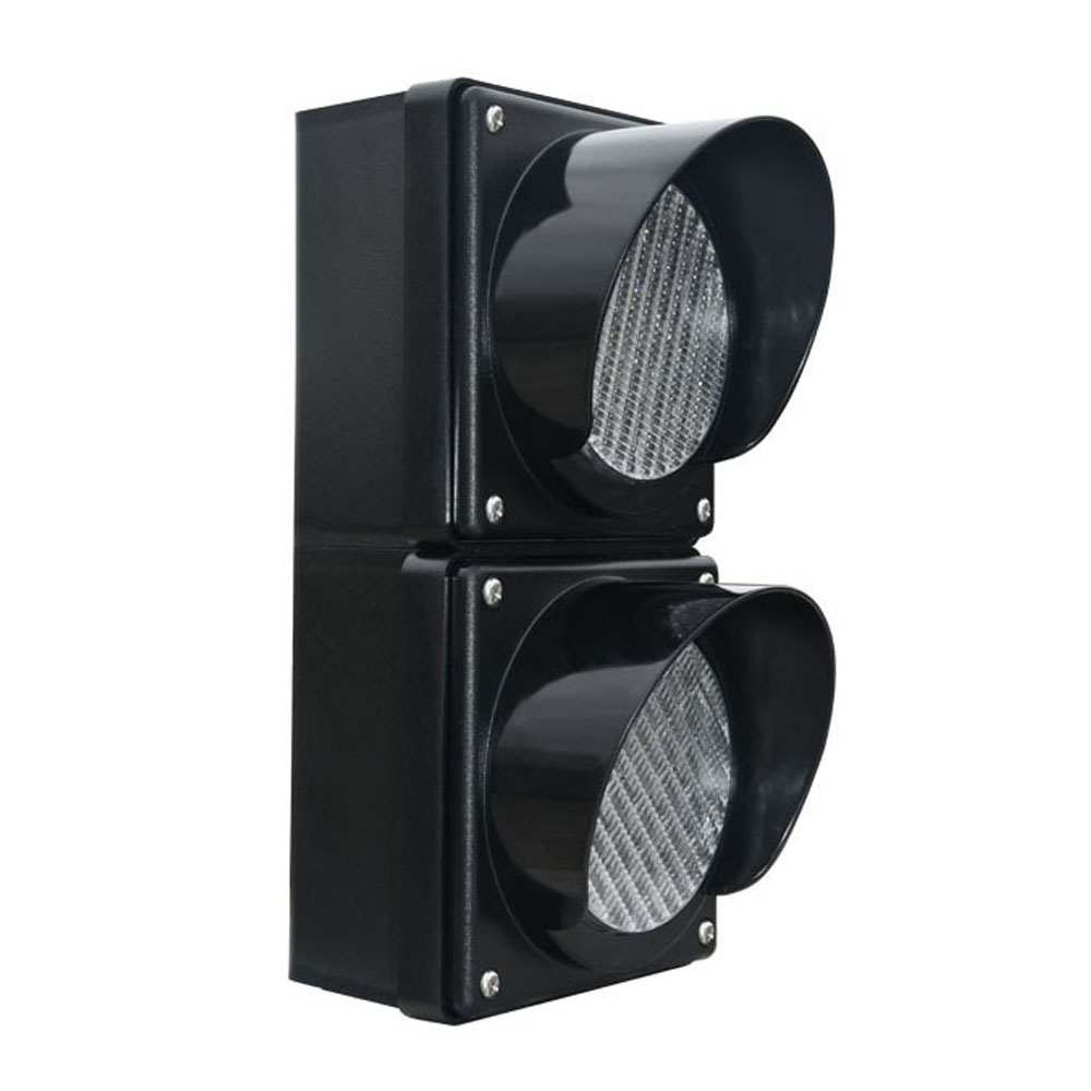 Niedrigleistungs-Rot/Grün-Vollkugel-Ampel (zwei Einheiten)