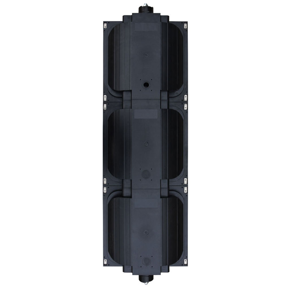 Niedrigleistungs-Ampel mit roter/gelber/grüner Vollkugel und Punktmatrix-Countdown