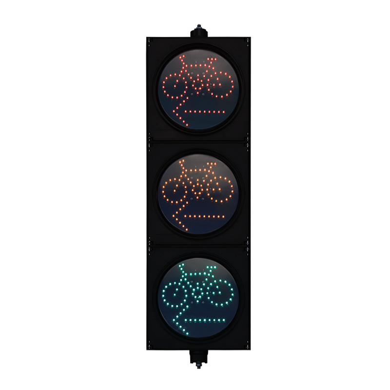 Fahrrad- und Pfeilampel mit geringer Leistung