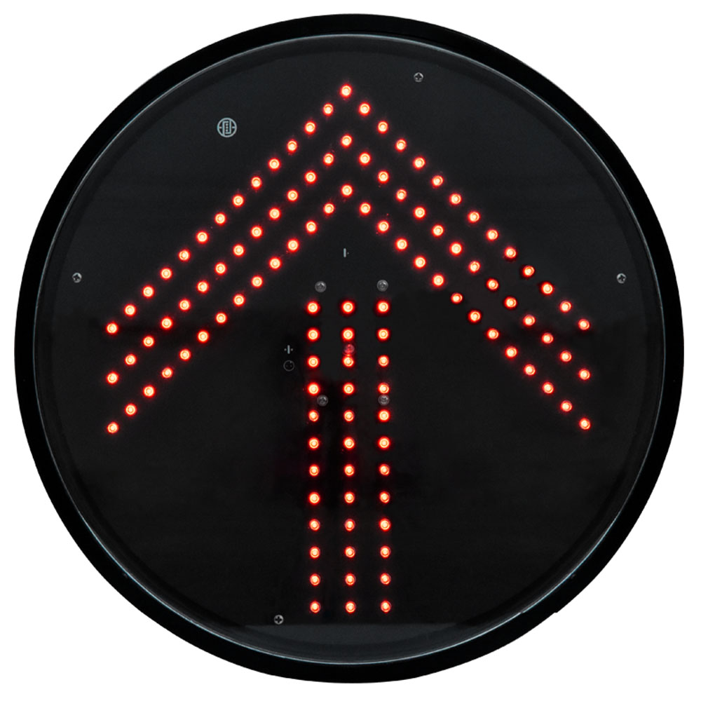 Niedrigstrom-Ampelmodul mit Pfeil