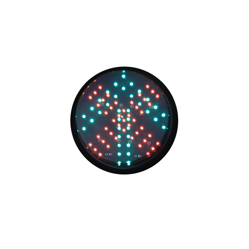 Niedrigleistungs-Ampelmodul mit rotem Kreuz und grünem Pfeil