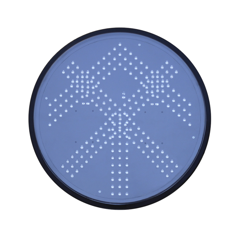 Niedrigleistungs-Ampelmodul mit rotem Kreuz und grünem Pfeil