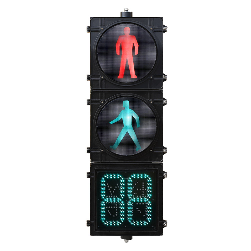 High Flux Fußgängerampel mit Countdown-Timer