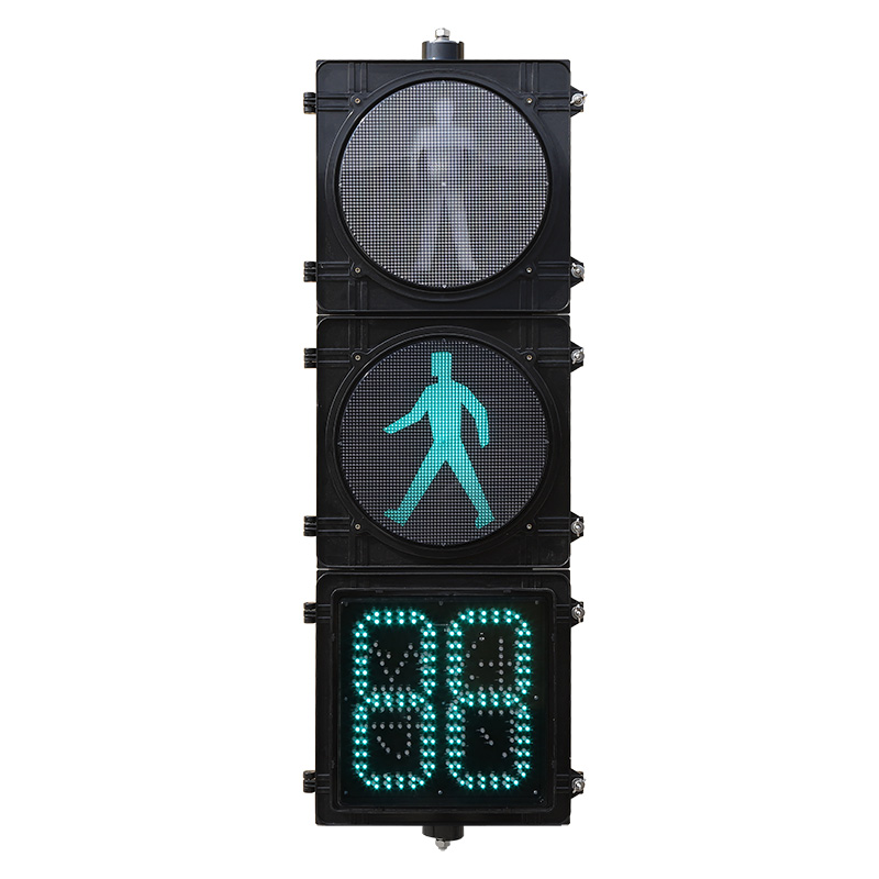 High Flux Fußgängerampel mit Countdown-Timer