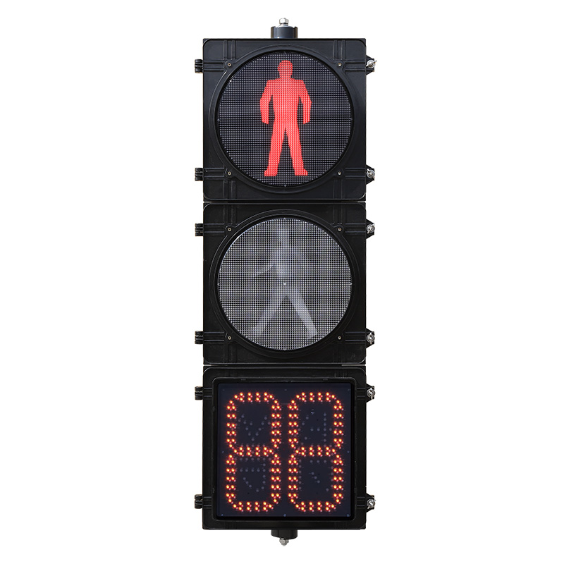 High Flux Fußgängerampel mit Countdown-Timer
