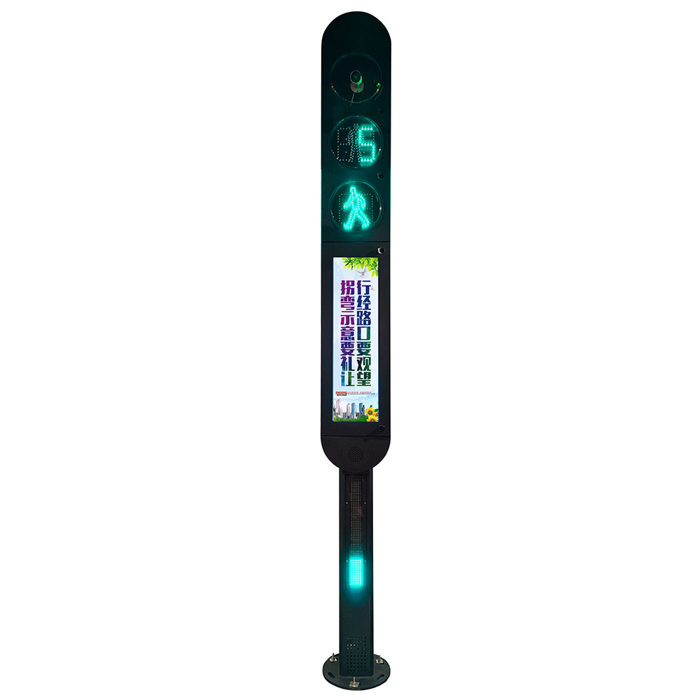 Intelligente Fußgängererkennung Integrierte Ampel