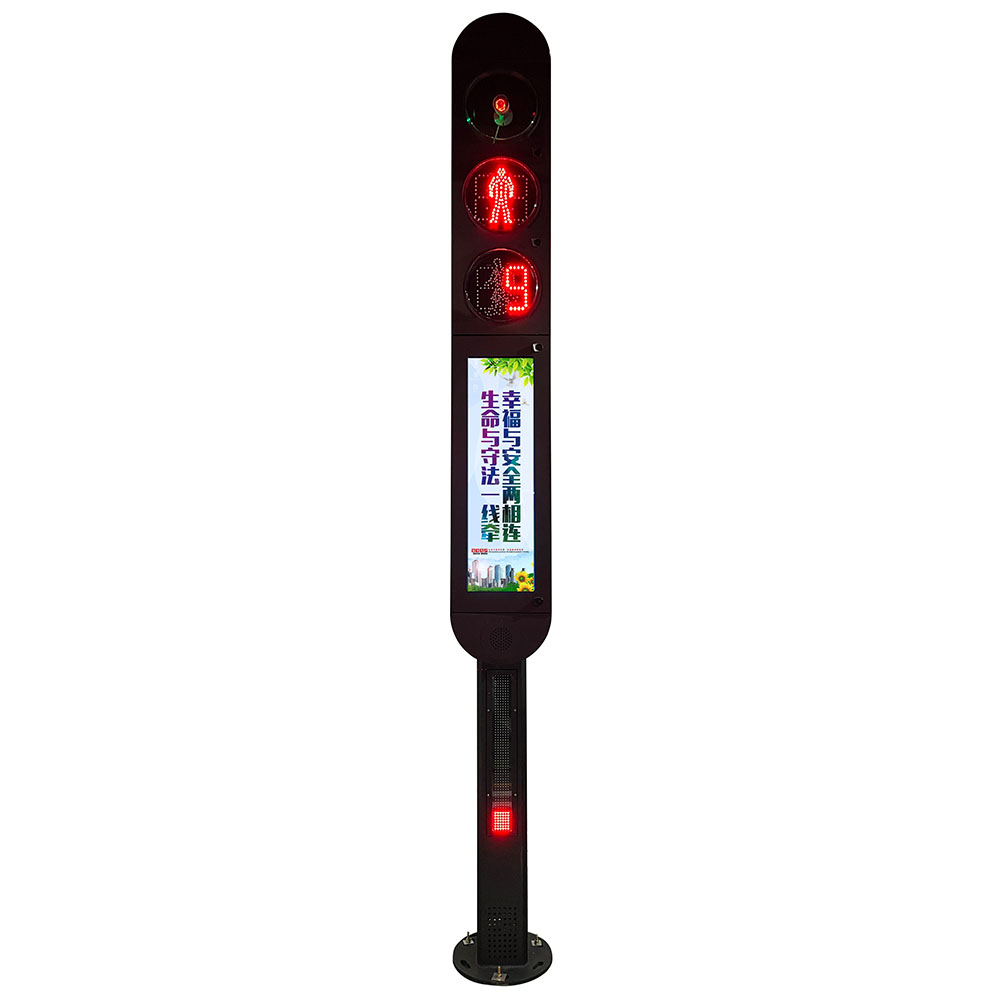 Intelligente Fußgängererkennung Integrierte Ampel