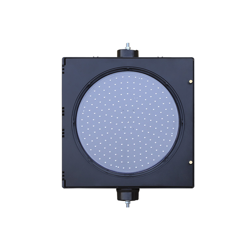 Solarbetriebenes gelbes Blinklicht