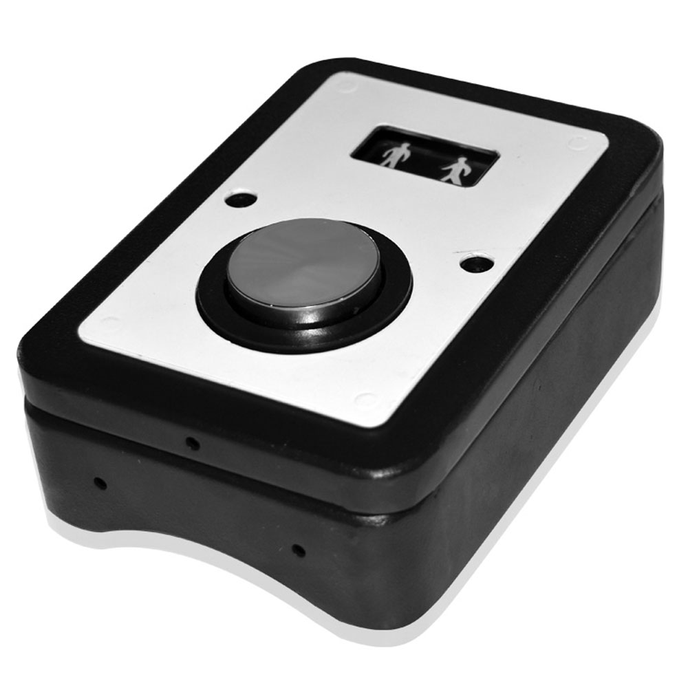 Fußgängerüberweg-Druckknopf