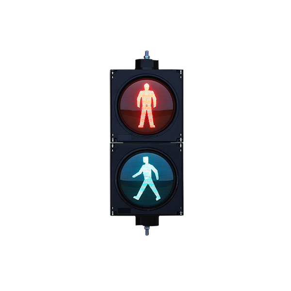 Fußgängerampel mit hohem Lichtstrom