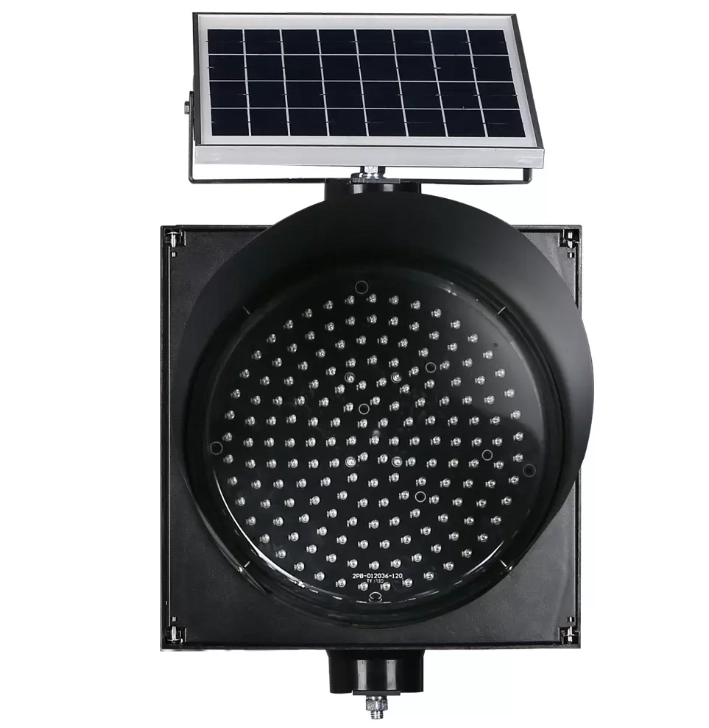 Solarbetriebenes gelbes Blinklicht Solarbetriebenes gelbes Blinklicht