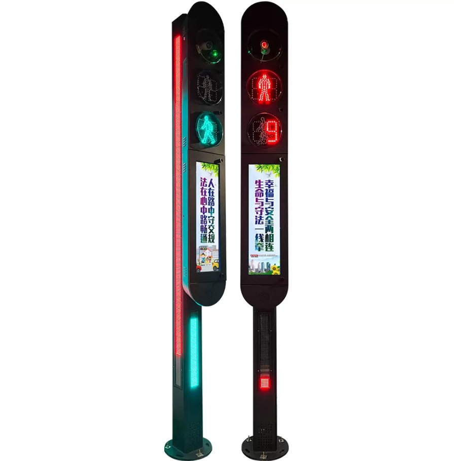 Fußgängererkennung Integrierte Ampel Fußgängererkennung Integrierte Ampel