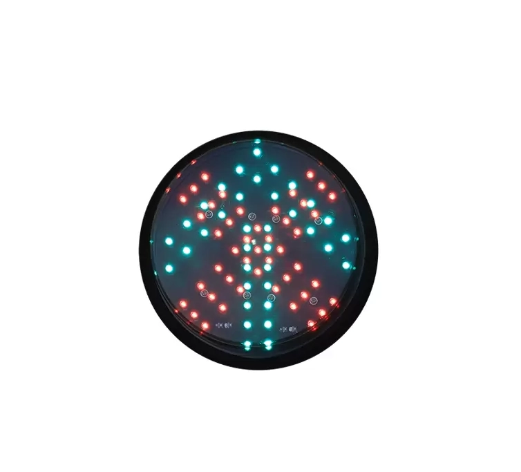 Niedrigstrom-Ampelmodul mit rotem Kreuz und grünem Pfeil